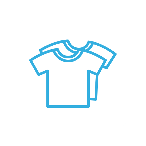 洗濯物は適量で