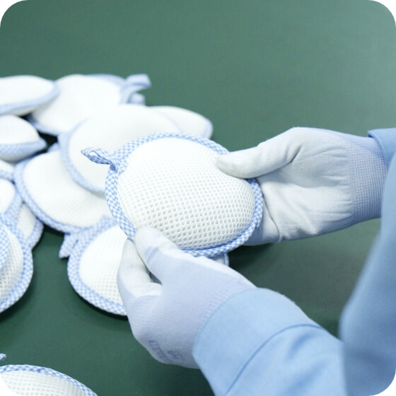 メッシュにこだわる